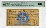 SCOTLAND 1 POUND 1957-1960 PMG 66 EPQ 220,00 EUR  + 15,00 EUR frais d'envoi