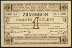 Netherlands 1 Gulden Silver certificate / Zilverbon 1916 ex collection V... 240,00 EUR  + 15,00 EUR frais d'envoi