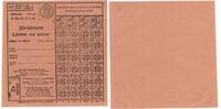 Protectorate of Bohemia and Moravia meat card -