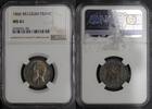 Belgium 1 Franc 1866 NGC MS 61 230,00 EUR  + 15,00 EUR frais d'envoi