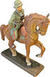 Dritte Reich  LINEOL - Best Nr. 5/19 Reiter Offizier Heer - 1933-1939 - 7,5cm Serie