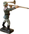 Dritte Reich  LINEOL - Best Nr. 5/55 Posaunenbläser marschierend - 1934-1939 - 7,5cm Serie