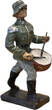 Dritte Reich  LINEOL - Best Nr. 5/42 Trommler marschierend - 1934-1939 - 7,5cm Serie