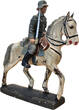Dritte Reich  LINEOL - Best Nr. 5/21 Hauptmann mit gez. Degen + P2 - 1933-1939 - 7,5cm Serie