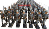 Dritte Reich 1933-1939 LINEOL - Best Nr. 5/37T Soldat marschierend Gewähr über- 1934-1939 - 7,5cm Serie