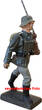 Dritte Reich 1933-1939 LINEOL - Best Nr. 5/37T Soldat marschierend Gewähr über- 1934-1939 - 7,5cm Serie