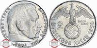 DRITTE REICH 2 Reichsmark J 366 - Paul von Hindenburg -