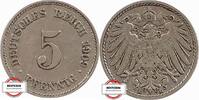 KAISERREICH 5 Pfennig J 12 - Kursmünze aus dem Kaiserreich -