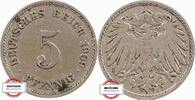 KAISERREICH 5 Pfennig J 12 - Kursmünze aus dem Kaiserreich -