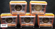 BRD 5 Euro SUBTROPISCHE ZONE, kompletter Satz -
