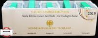 BRD 5 Euro GEMÄßIGTE ZONE, kompletter Satz -