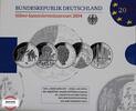 BRD 5 x 10 EURO 10 EURO SAMMLERMÜNZENSET / KOMPLETTES JAHR -
