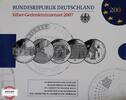 BRD 5 x 10 EURO 10 EURO SAMMLERMÜNZENSET / KOMPLETTES JAHR -