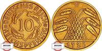 WEIMAR 10 Reichspfennig J 317 - Kursmünze aus der Weimarer Republik -