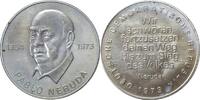 DDR Medaille - Pablo Neruda -