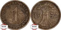 WEIMARER REPUBLIK 1 Reichspfennig J 313 - Kursmünze der Weimarer Republik -