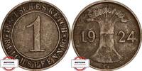 WEIMARER REPUBLIK 1 Reichspfennig J 313 - Kursmünze -
