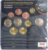 BRD 29,40 € 5 X KMS Originale Blister 2015 A-J - incl. 2 € Sondermünze Pauluskirche -