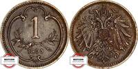 ÖSTERREICH 1 Heller ANK 58 - geprägt unter Franz Joseph I. -