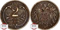 ÖSTERREICH 2 Heller ANK 60 - geprägt unter Franz Joseph I. -