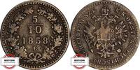 ÖSTERREICH 5/10 Kreuzer KM 2182 - geprägt unter Franz Josef I. -