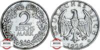 WEIMARER REPUBLIK 2 Mark J 320 - Kursmünze -