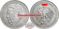 BRD 2 Mark J 450 - Kursmünze - Franz Josef Strauß -