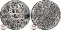 BRANDENBURG-PREUSSEN 6 Pfennig Schrötter 639 - geprägt unter Friedrich III. -