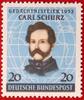 BUND 20 Pfennig Michel 155 - 100. Jahrestag der Landung von Carl Schurz in Amerika -