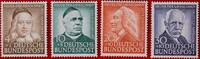 BUND 4+2/10+5/20+10/30+10 Pfennig Michel 173-176 - Wohlfahrt: Helfer der Menschheit -