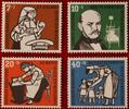 BUND 7+3/10+5/20+10/40+10 Pfennig Michel 243-246 - Wohlfahrt: Kinderpflege -