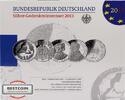 BRD 5 X 10 € 10 € Gedenkmünzenset 5 X 10 € in der OVP -