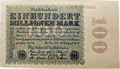 WEIMAR 100 Millionen Mark WEIMAR 100 Millionen Mark 1923 KN 162156 -