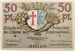 HAMMELBURG 50 Pfennig 1918 Notgeld der Gemeinde Hammelburg I-II 4,00 EUR  + 10,00 EUR frais d'envoi