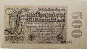 WEIMAR 500 Millionen Mark WEIMAR 500 Millionen Mark 1923 KN 004135 -