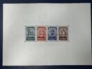Deutschland Drittes Reich 5-10-20-50 Pfennig Michel Block 2, ** sehr gut... 7000,00 EUR2950,00 EUR  + 10,00 EUR frais d'envoi