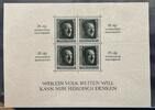Deutschland Drittes Reich 4x6 Pfennig Michel Block 11, ** sehr gute Erha... 340,00 EUR138,50 EUR  + 10,00 EUR frais d'envoi