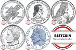 DEUTSCHLAND 5 Mark J 388/389/390/391/393 - die ersten 5 -