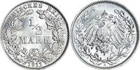 KAISERREICH 1/2 Mark J 16 - Kursmünze aus dem Kaiserreich -