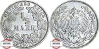 KAISERREICH 1/2 Mark J 16 - Kursmünze aus dem Kaiserreich -