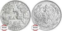 KAISERREICH 1/2 Mark J 16 - Kursmünze aus dem Kaiserreich -
