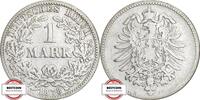 KAISERREICH 1 Mark J 9 - Kursmünze aus dem Kaiserreich -