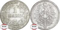 KAISERREICH 1 Mark J 9 - Kursmünze aus dem Kaiserreich -