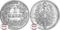 KAISERREICH 1 Mark J 9 - Kursmünze aus dem Kaiserreich -