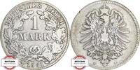 KAISERREICH 1 Mark J 9 - Kursmünze aus dem Kaiserreich -