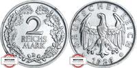 WEIMARER REPUBLIK 2 Mark J 320 - Kursmünze -