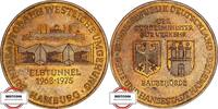 DEUTSCHLAND Medaille - Eröffnung des Elbtunnels -