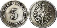 DEUTSCHLAND 1 Pfennig J 3 Kursmünze, !! tiefe 9 in der Jahreszahl !! kleiner Adler -