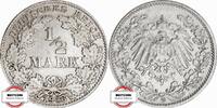 KAISERREICH 1/2 Mark J 16 - Kursmünze aus dem Kaiserreich -
