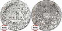 KAISERREICH 1/2 Mark J 16 - Kursmünze aus dem Kaiserreich -